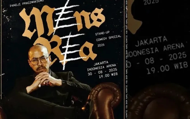 Read more about the article Pandji Pragiwaksono Tegaskan Tak Akan Ada Lagi Pertunjukan Mens Rea