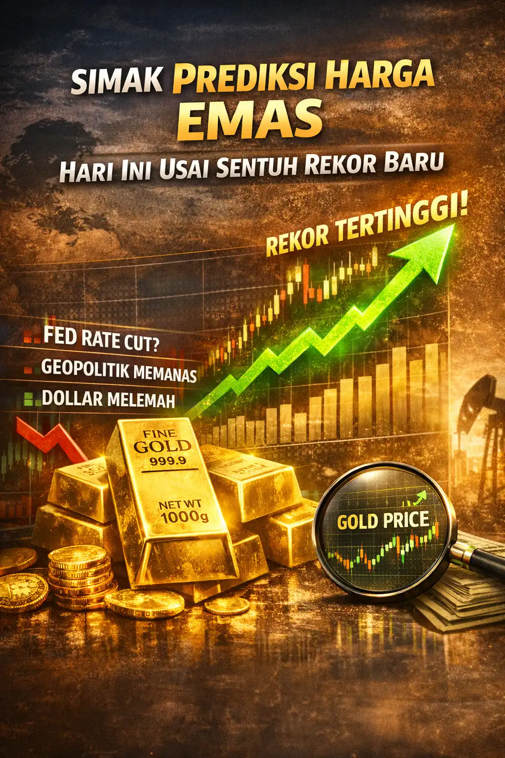Read more about the article Simak Prediksi Harga Emas Hari Ini Usai Menyentuh Rekor Baru