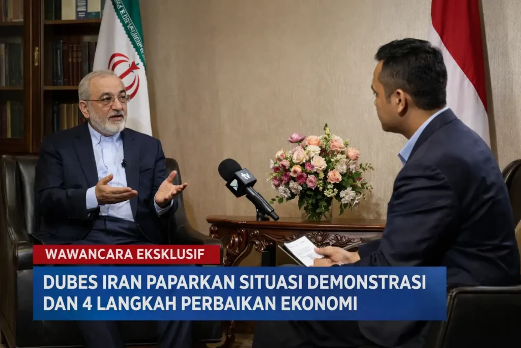 Wawancara Eksklusif Dubes Iran Paparkan Situasi Demonstrasi dan 4 Langkah Perbaikan Ekonomi