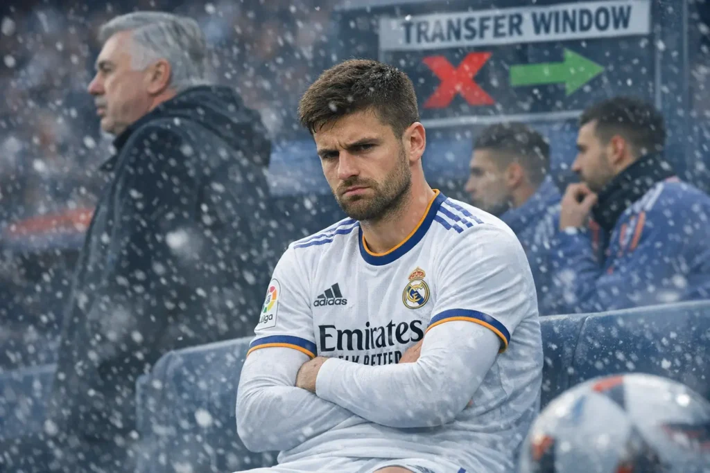 Bek Real Madrid Ini Ngambek Usai Tidak Diperbolehkan Pindah di Bursa Transfer Musim Dingin Ini!